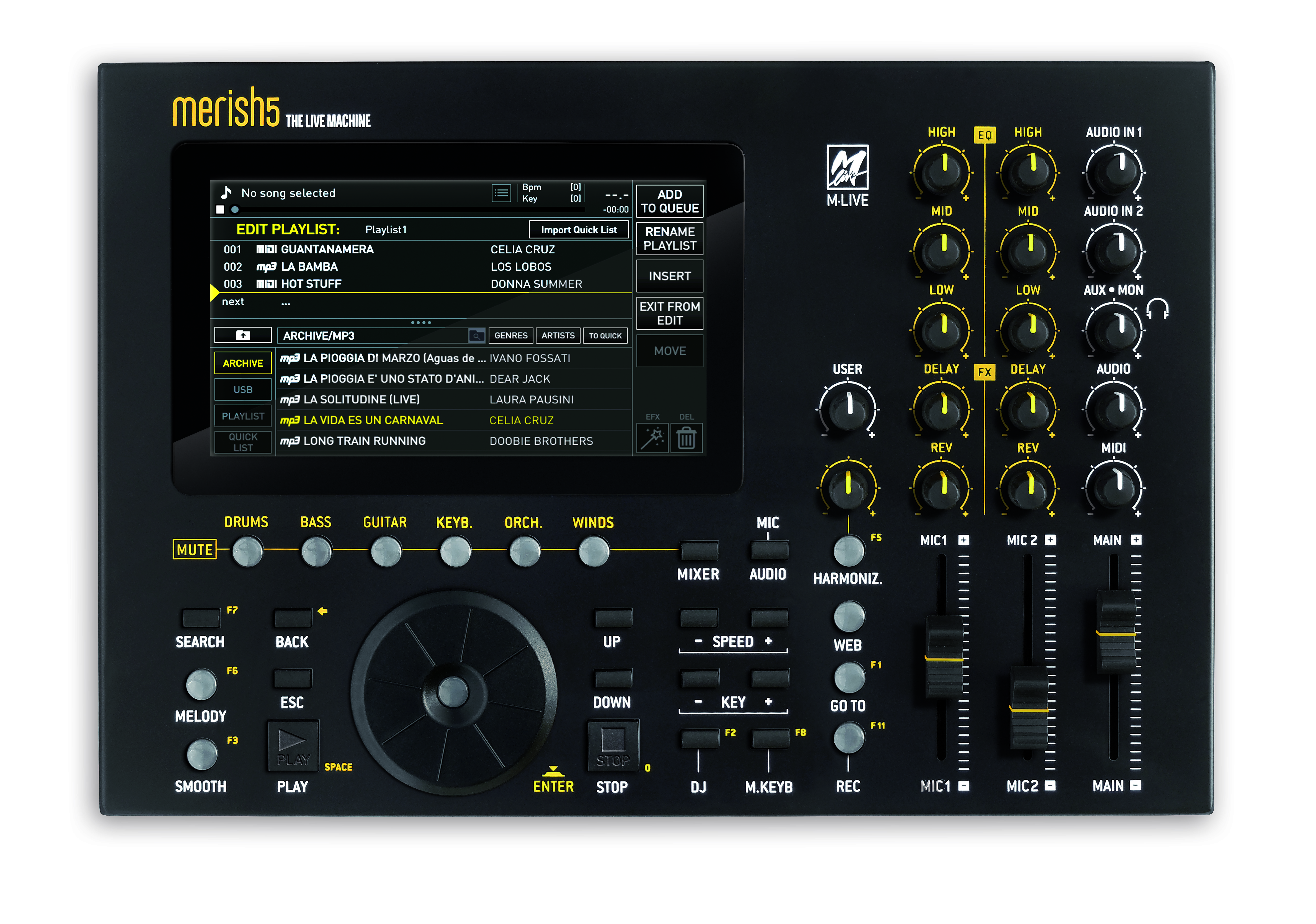 M-Live Merish 5+ Plus Multitrack Audio and Video Player gallery 1