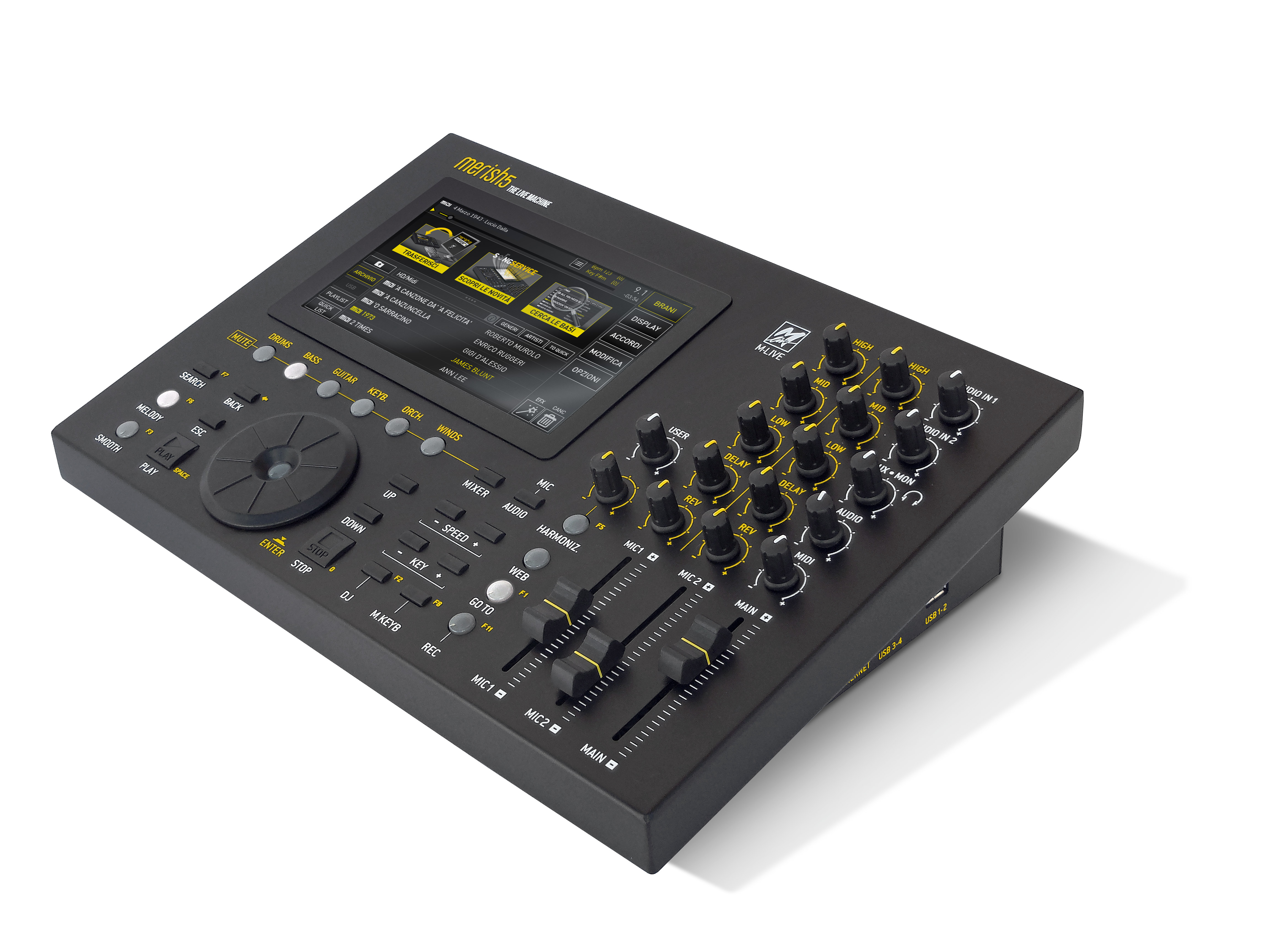 M-Live Merish 5+ Plus Multitrack Audio and Video Player