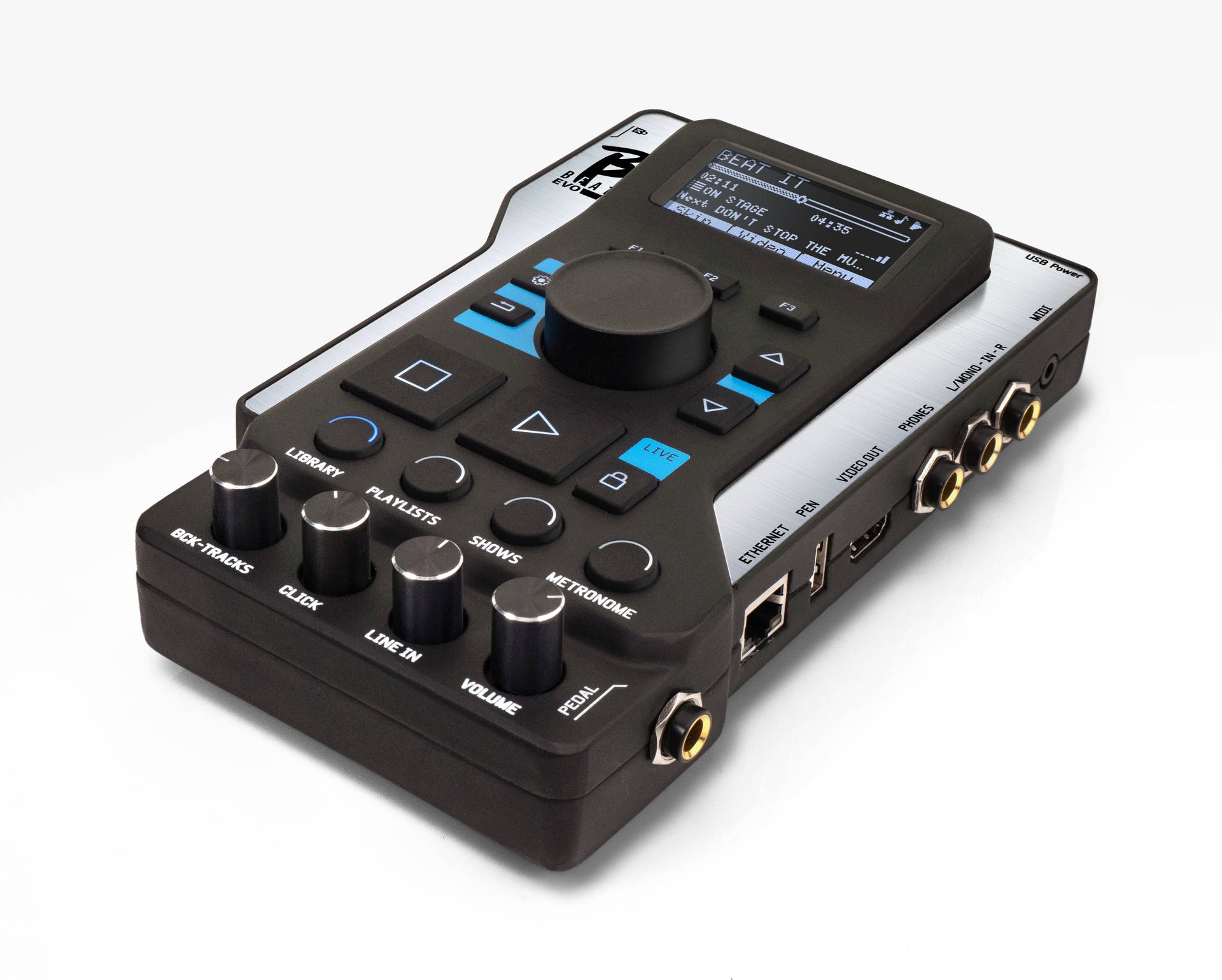 M-Live B.Beat EVO 256GB Professional Multitrack Playback and Show Control System with Hard Case