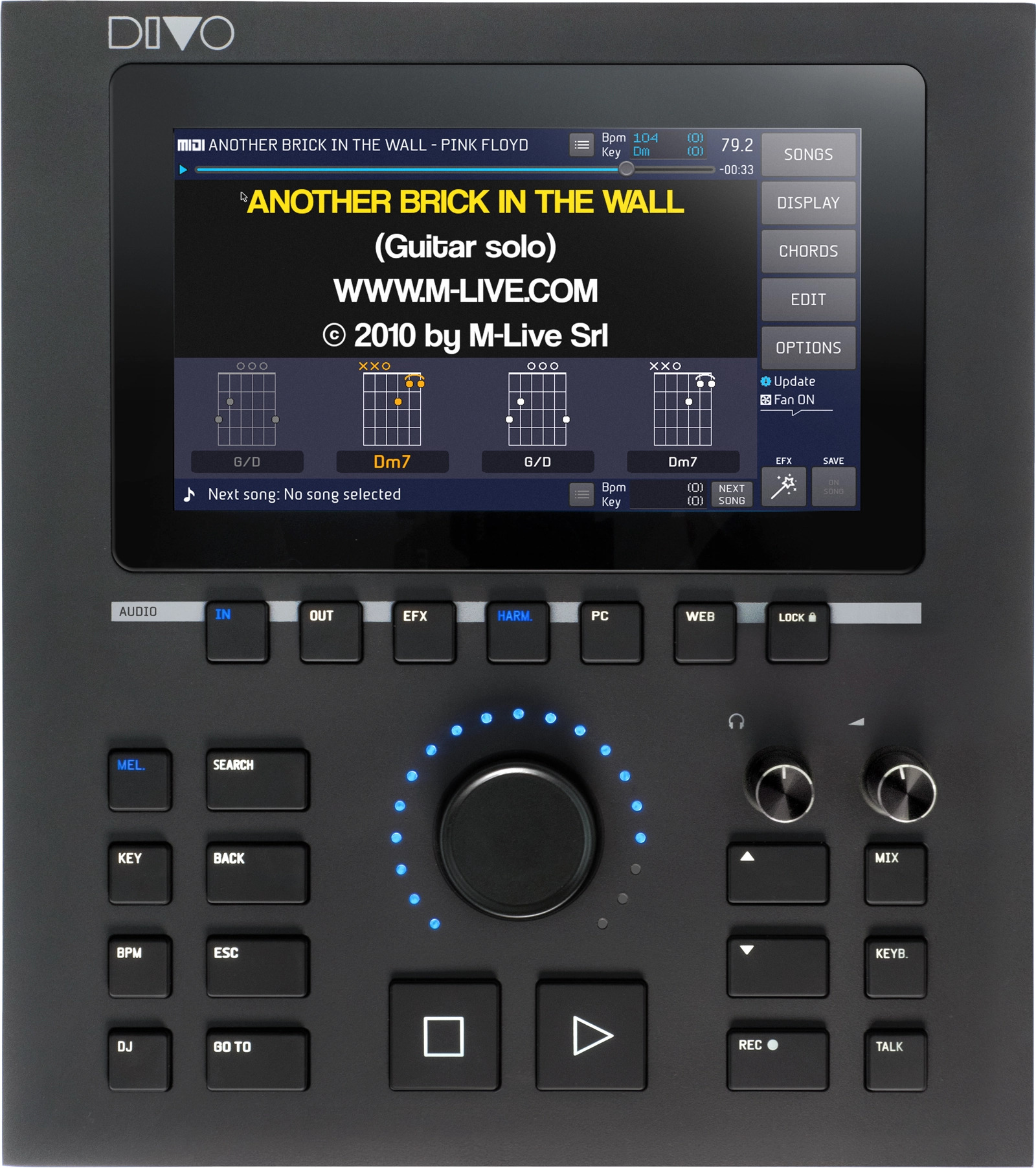 M-Live Divo 512GB Standalone Multitrack Audio and Video Player with Wi-Fi gallery 3