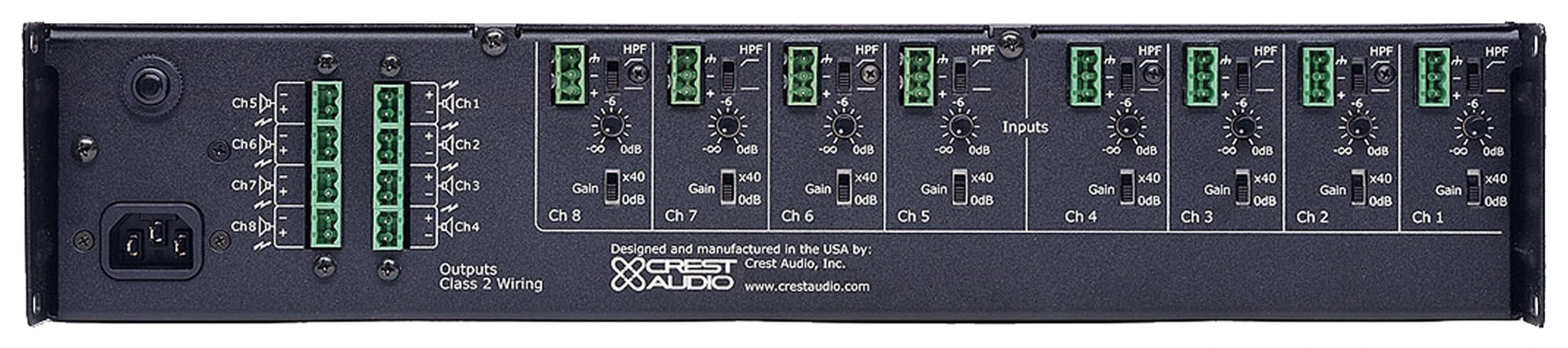 Crest Audio CM 2208 120V gallery 3