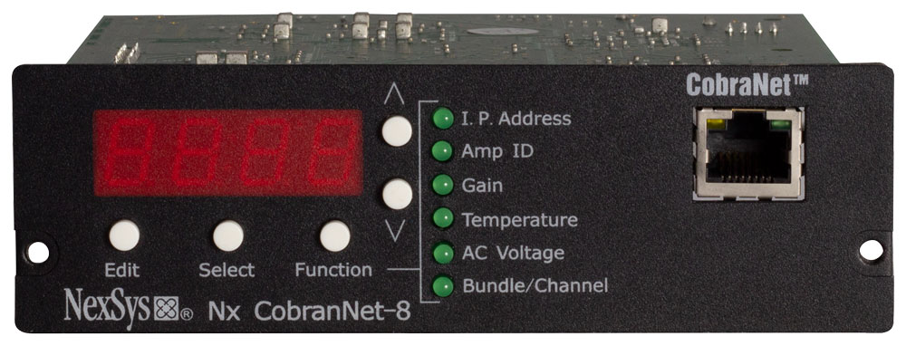Crest Audio NexSys Nx Cobranet-8 network module gallery 3