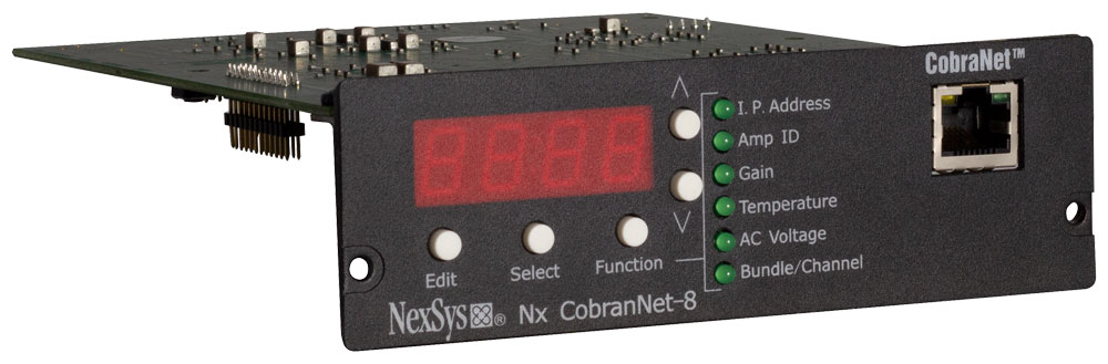 Crest Audio NexSys Nx Cobranet-8 network module gallery 5