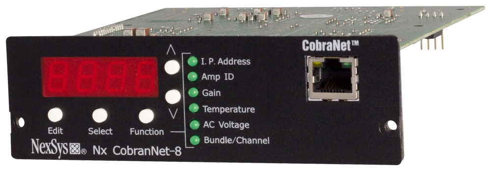 Crest Audio NexSys Nx Cobranet-8 network module gallery 4