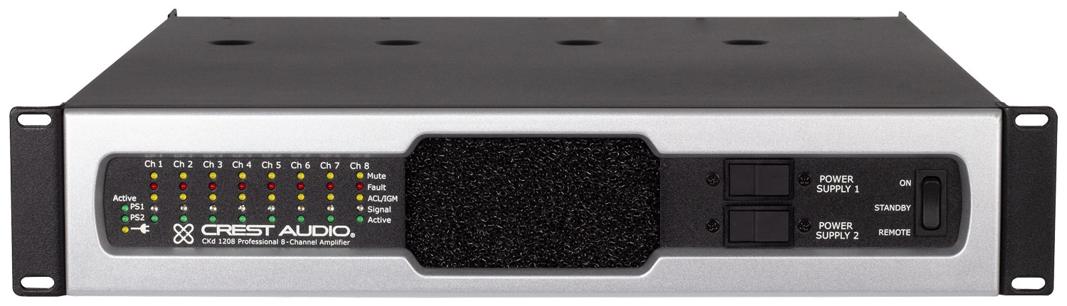 Crest Audio CKd 1208 Networkable Multi-Channel Power Amplifier gallery 3