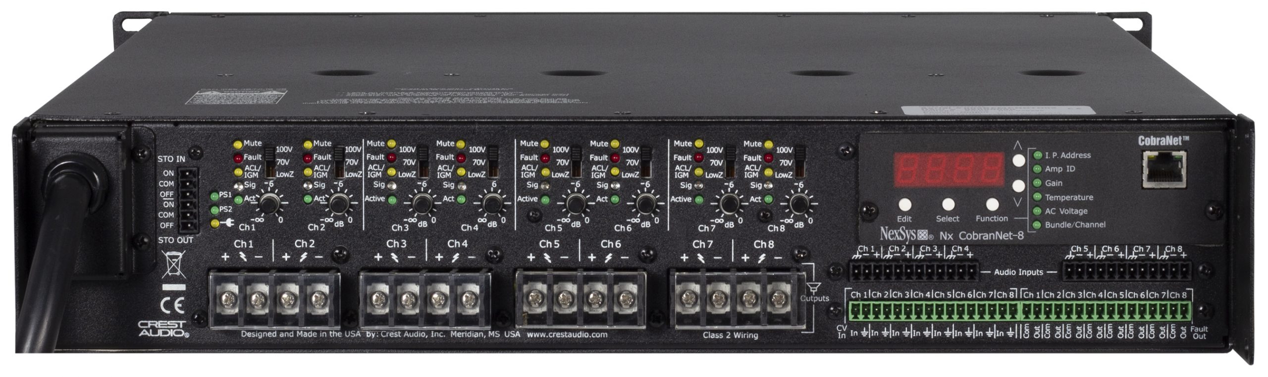 Crest Audio CKd 1208 Networkable Multi-Channel Power Amplifier gallery 5