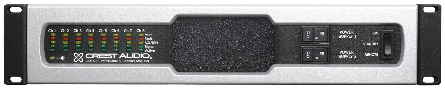 Crest Audio CKd 608 Networkable Multi-Channel Power Amplifier gallery 2