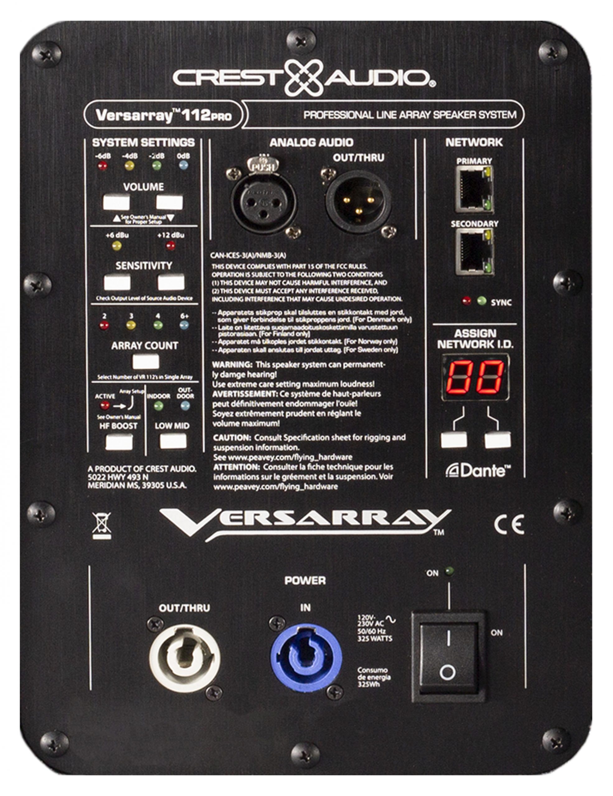 Crest Audio Versarray Pro 112 Powered gallery 7