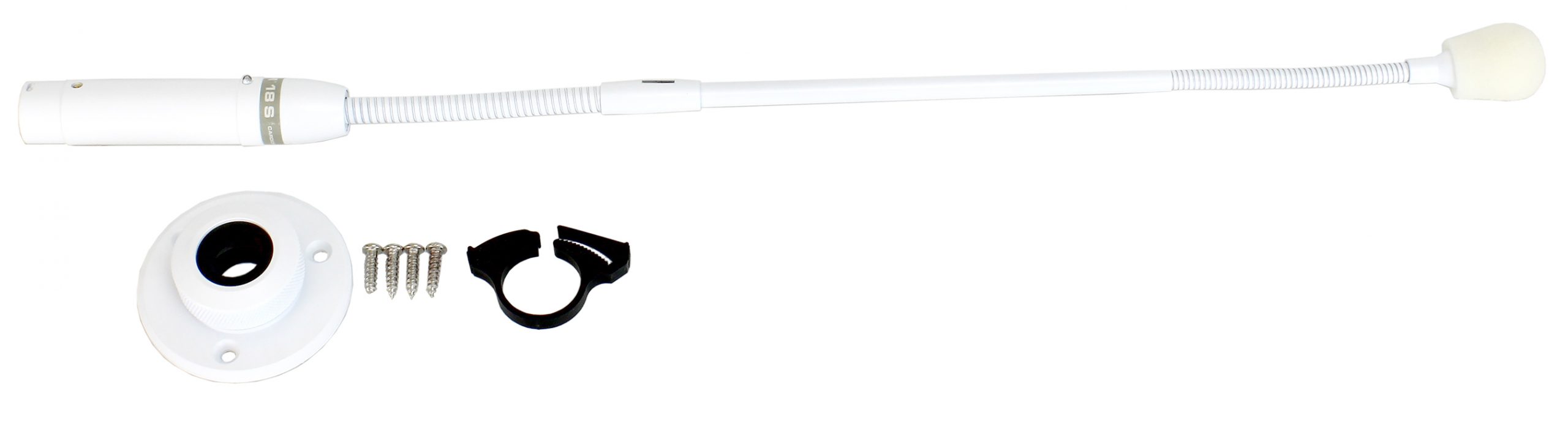 Peavey PM 18S Podium Microphone - White gallery 3