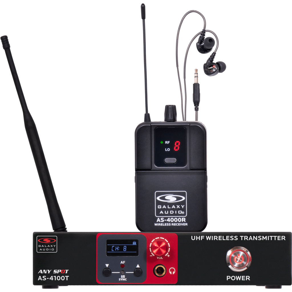Galaxy Audio AS-4100M3 — Wireless In-Ear Personal Monitor System