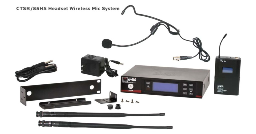 Galaxy Audio CTSR/85HSD — 920 Channel Tour Grade Vocal Artist Wireless Microphone System (UHF)