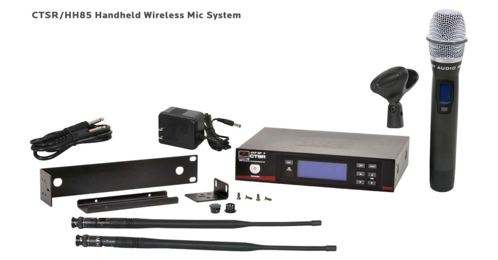 Galaxy Audio CTSR/HH85D — 920 Channel Tour Grade Vocal Artist Wireless Microphone System (UHF)