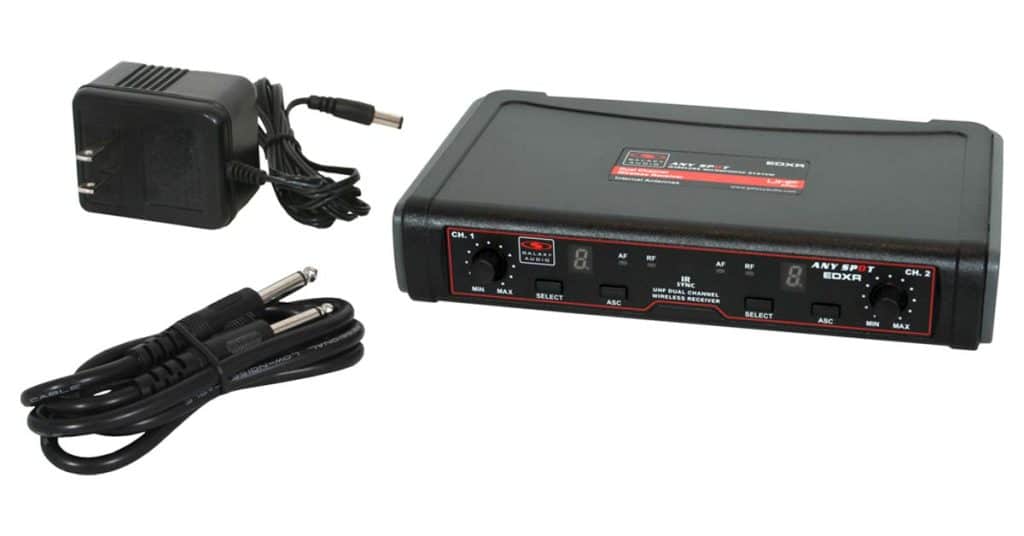 Galaxy Audio EDXRD — Professional Dual Channel Wireless Mic System (UHF)- DISCONTINUED