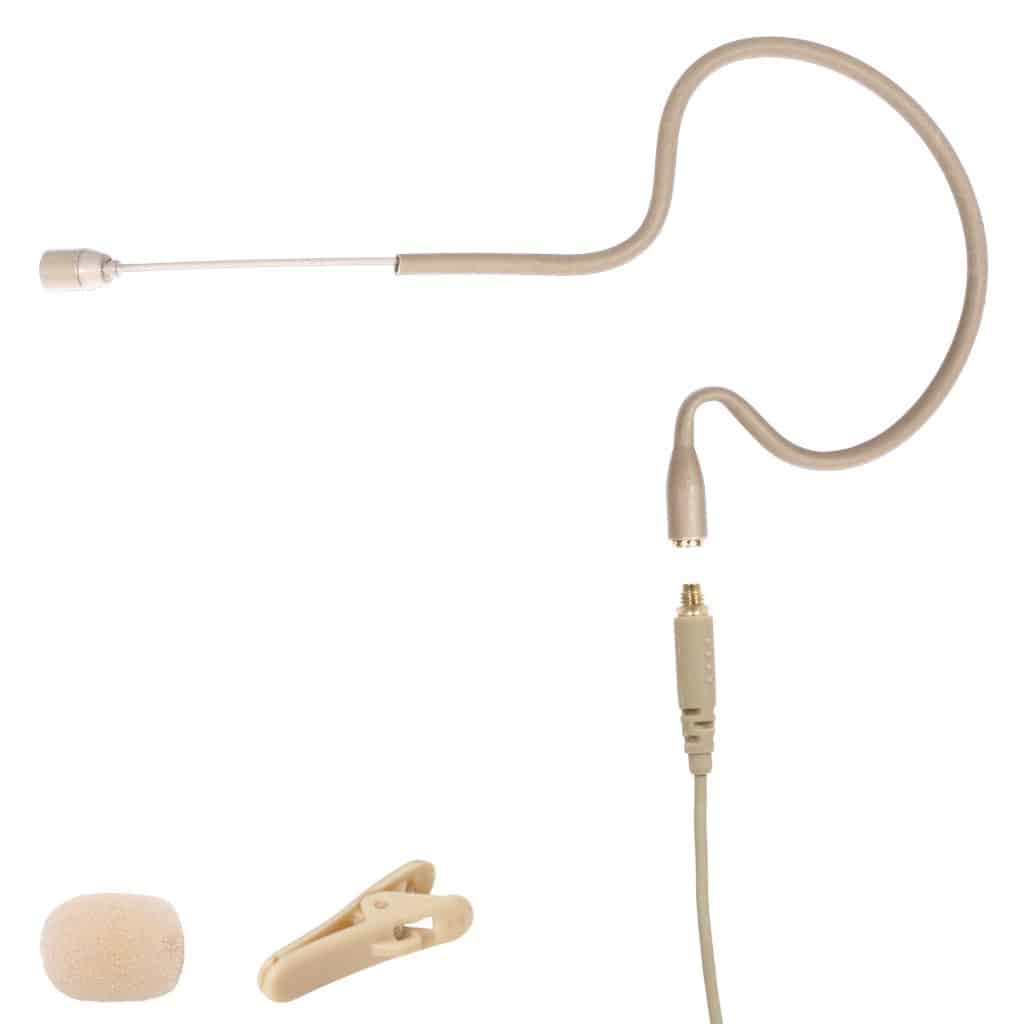 Galaxy Audio ESM4S-OBG-4GAL — Economical Short-Boom Single Earset Mic