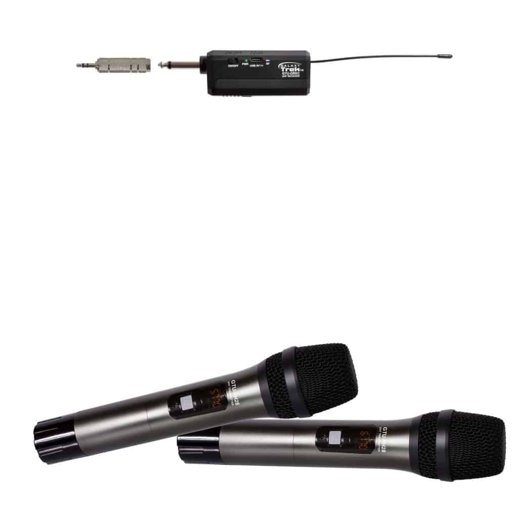 Galaxy Audio GTU-HHP6AB — Galaxy Trek Compact UHF Dual Channel Wireless Mic​