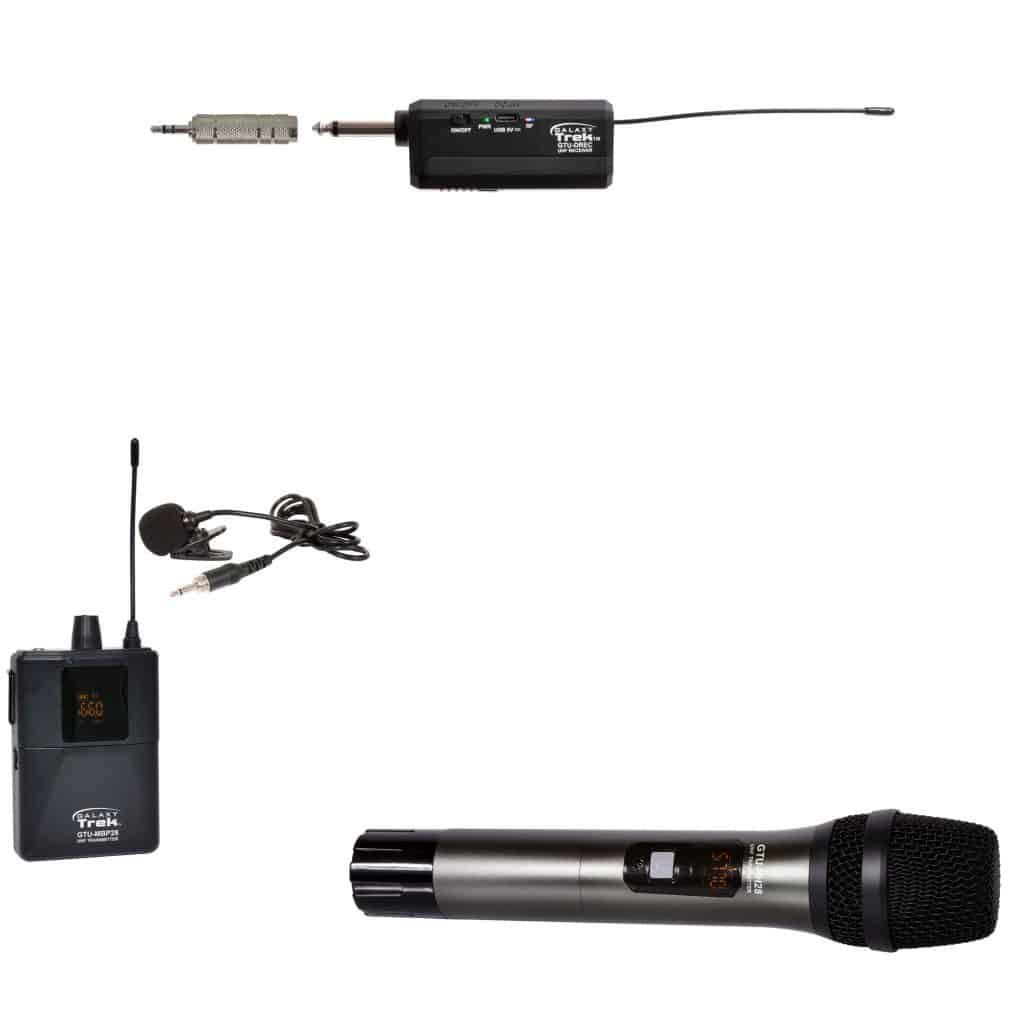 Galaxy Audio GTU-HVP5AB — Galaxy Trek Compact UHF Dual Channel Wireless Mic​