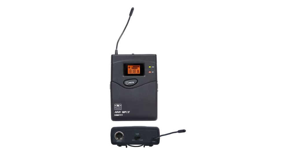 Galaxy Audio MBP77D — Wireless Microphone Body Pack for DHX & DHXR4 Systems