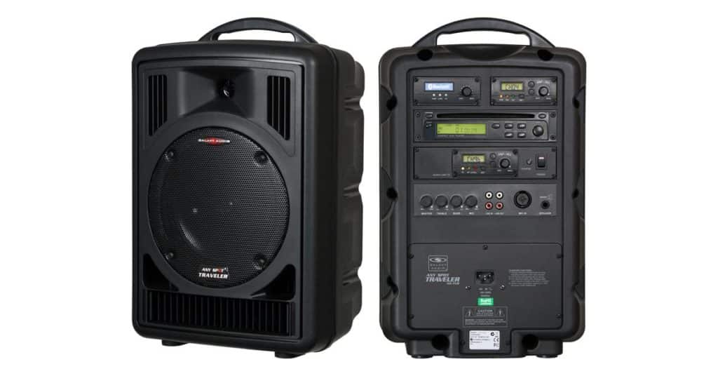 Galaxy Audio TV8-00000000 — Traveler 8 All-Inclusive Battery Powered Portable Wireless PA Systems