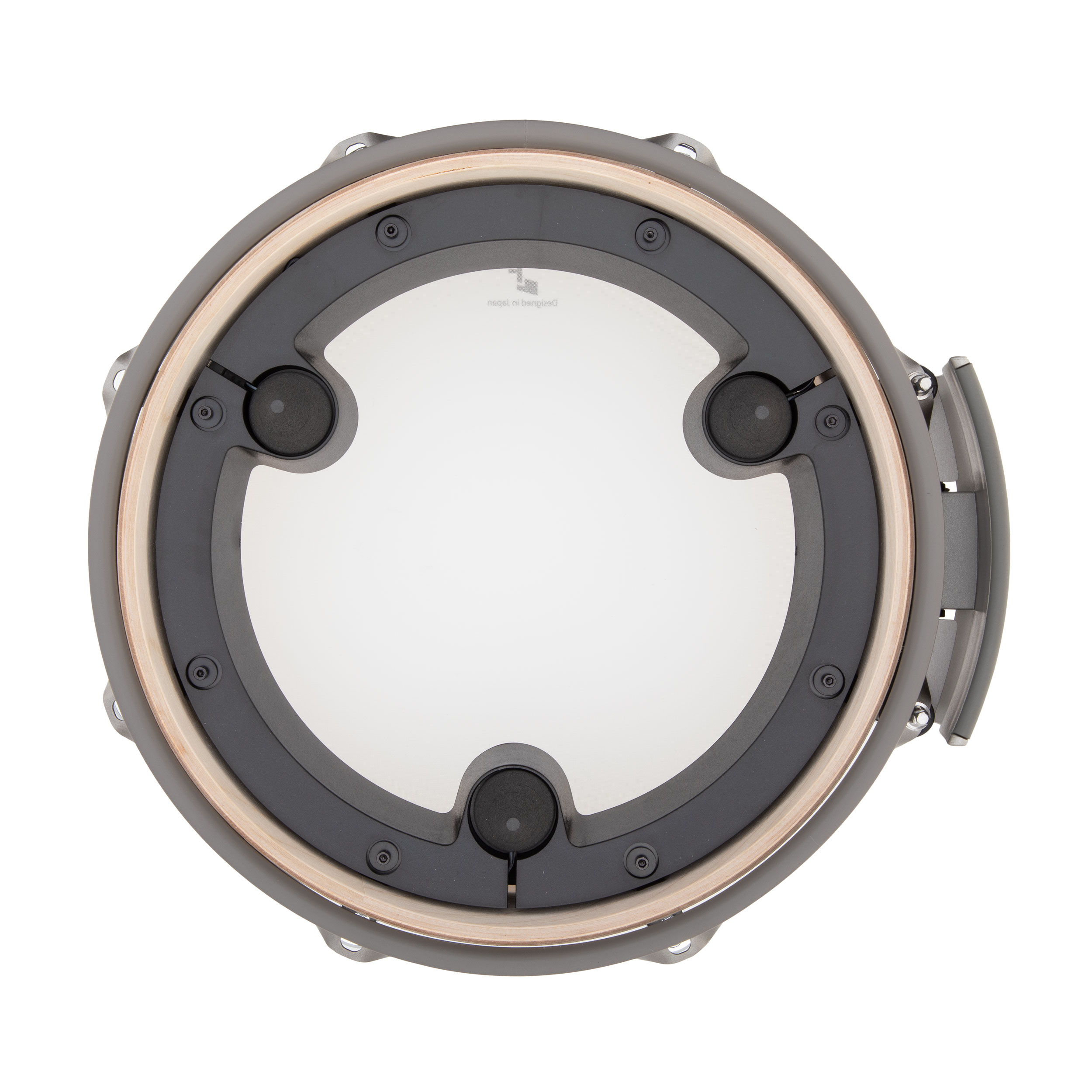 Snare Drum 12" Full Shell Black Oak gallery 2