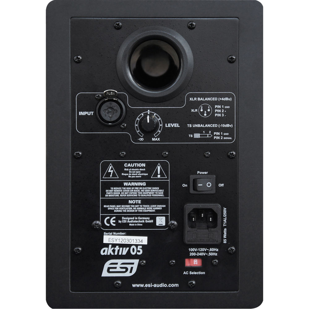 ESI aKtiv 05 - 5" Active Studio Reference Monitor (Single) gallery 2