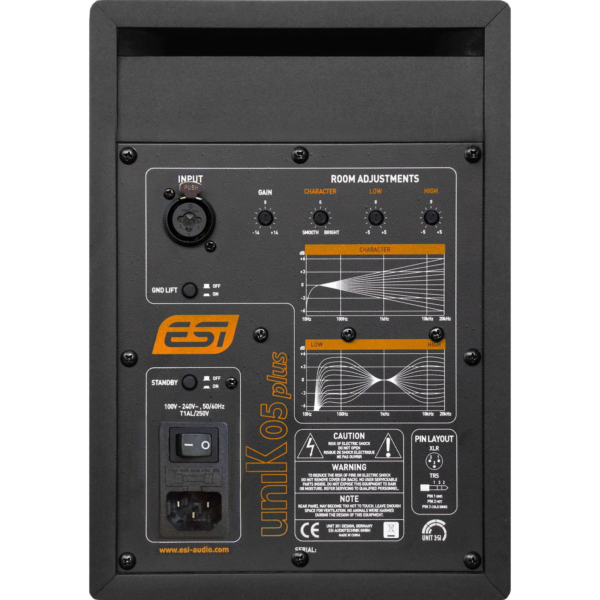 ESI uniK 05+ Professional Active Reference 5" Studio Monitor - (Single) gallery 2