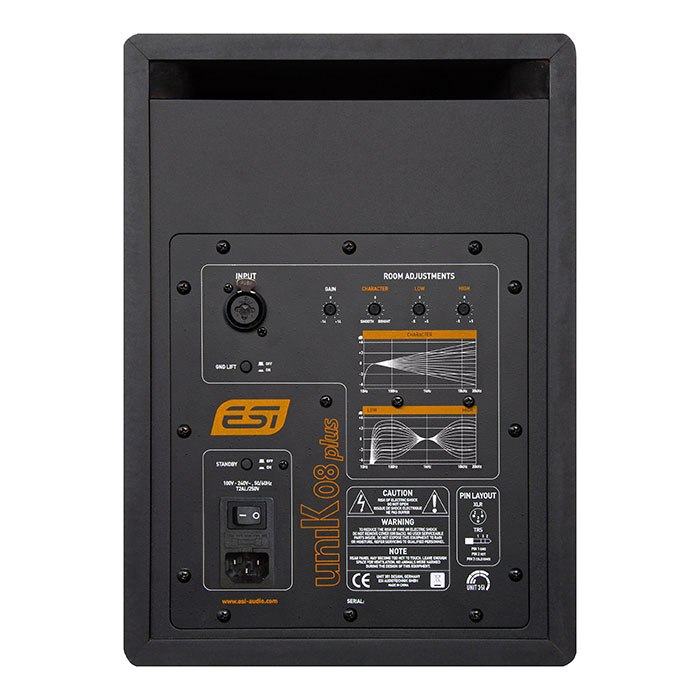 ESI uniK 08+ Professional Active Reference 8" Studio Monitor - (Single) gallery 4