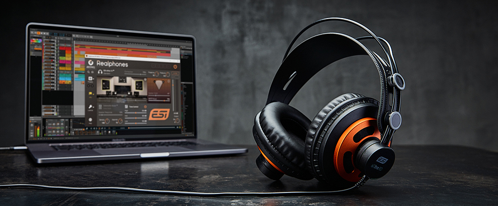 ESI eXtra 10 High Quality Monitoring Headphones with dSONIQ Realphones Modeling Software gallery 2