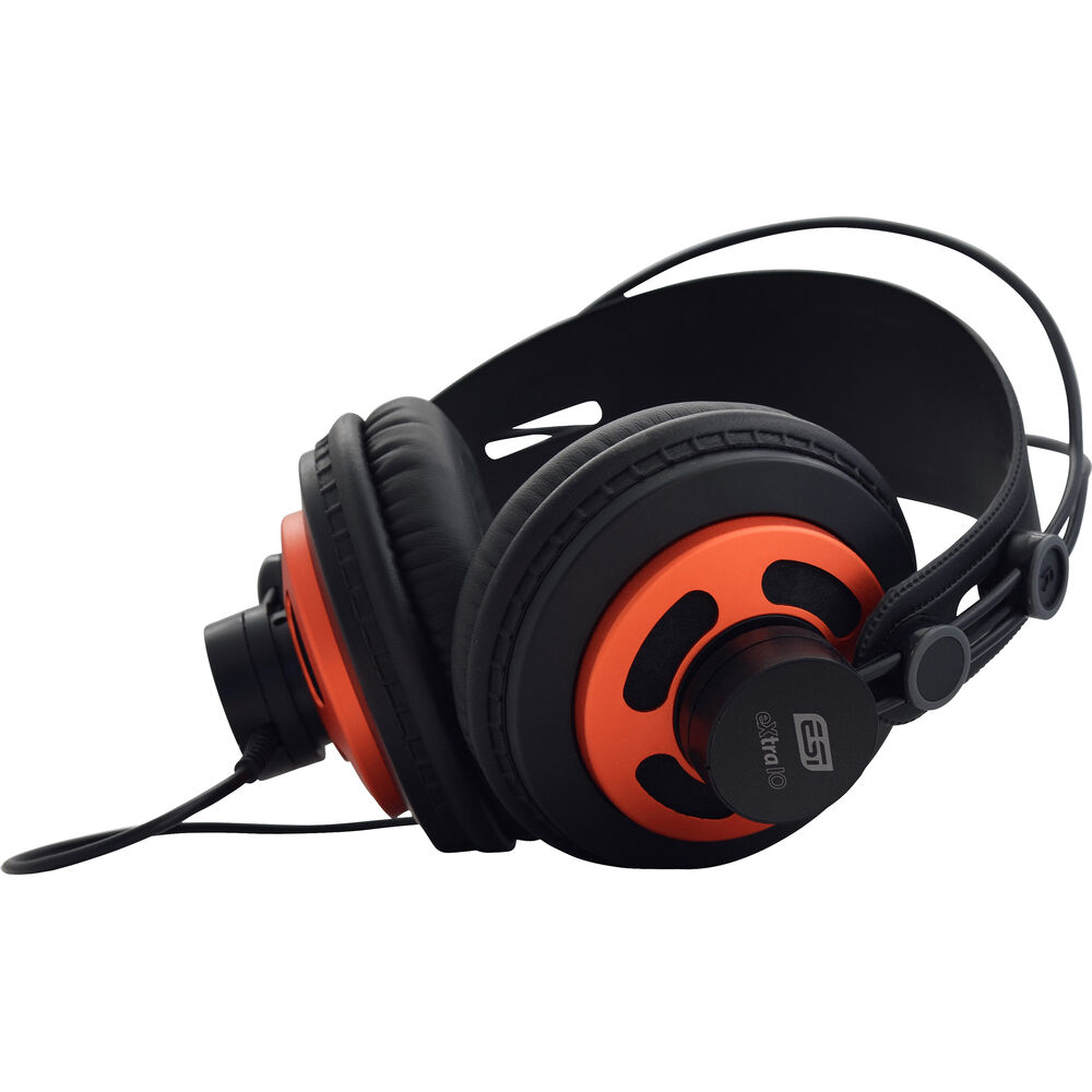 ESI eXtra 10 High Quality Monitoring Headphones with dSONIQ Realphones Modeling Software