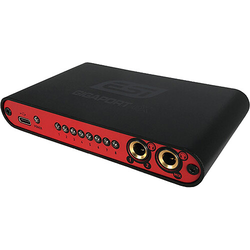 ESI GIGAPORT eX Professional 24-bit / 192 kHz 8 Output USB Audio Interface