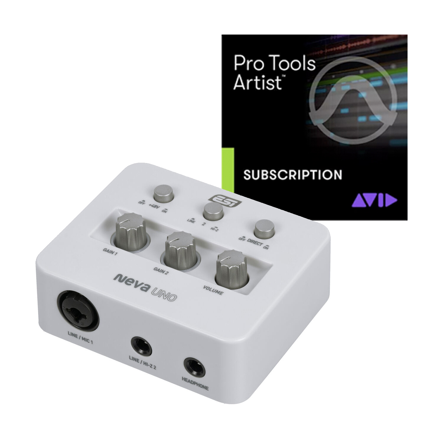 ESI Hitmaker UNO USB-C Audio Interface Bundle with Pro Tools Artist Software
