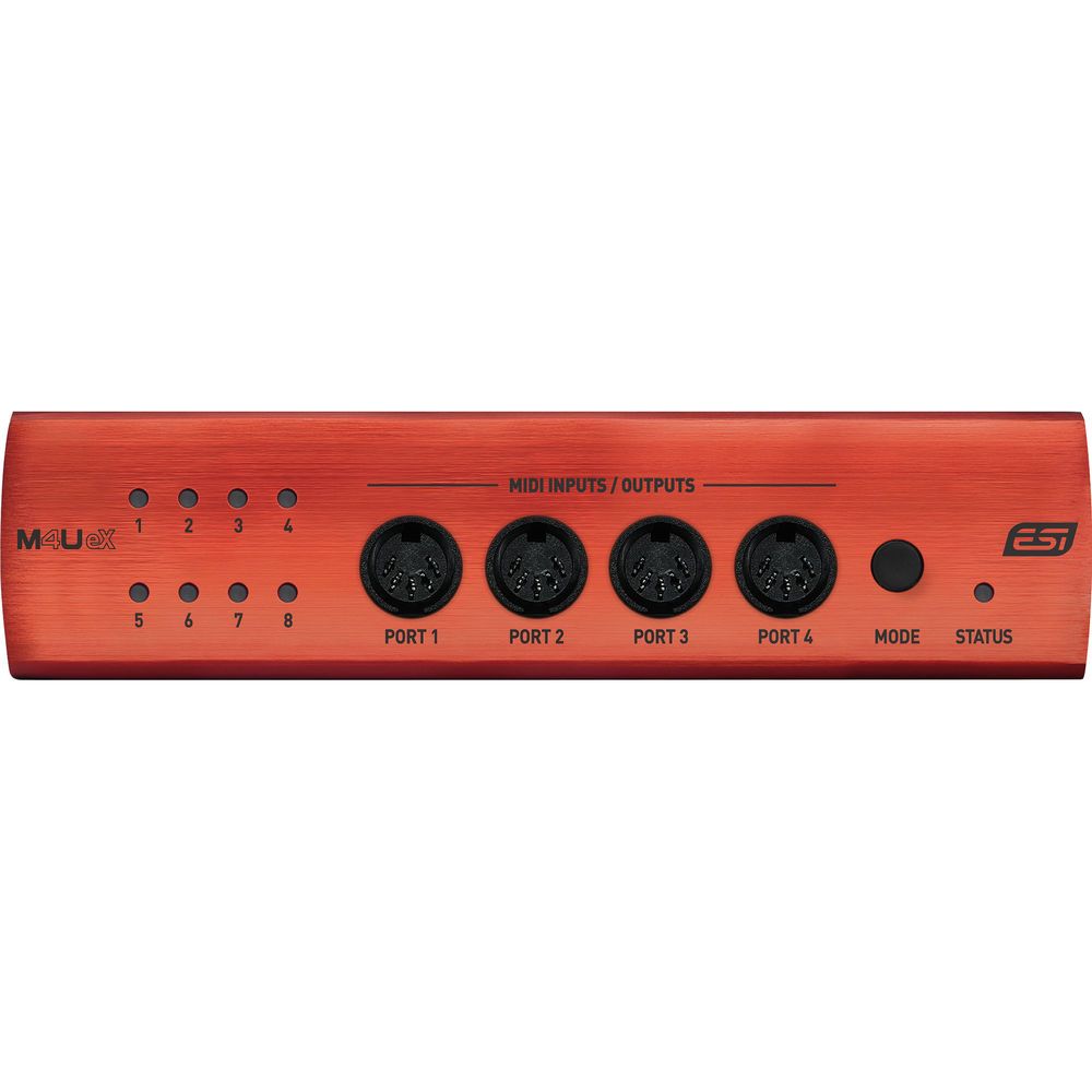 ESI M4U eX - 8-port USB 3.0 MIDI interface with USB hub gallery 2