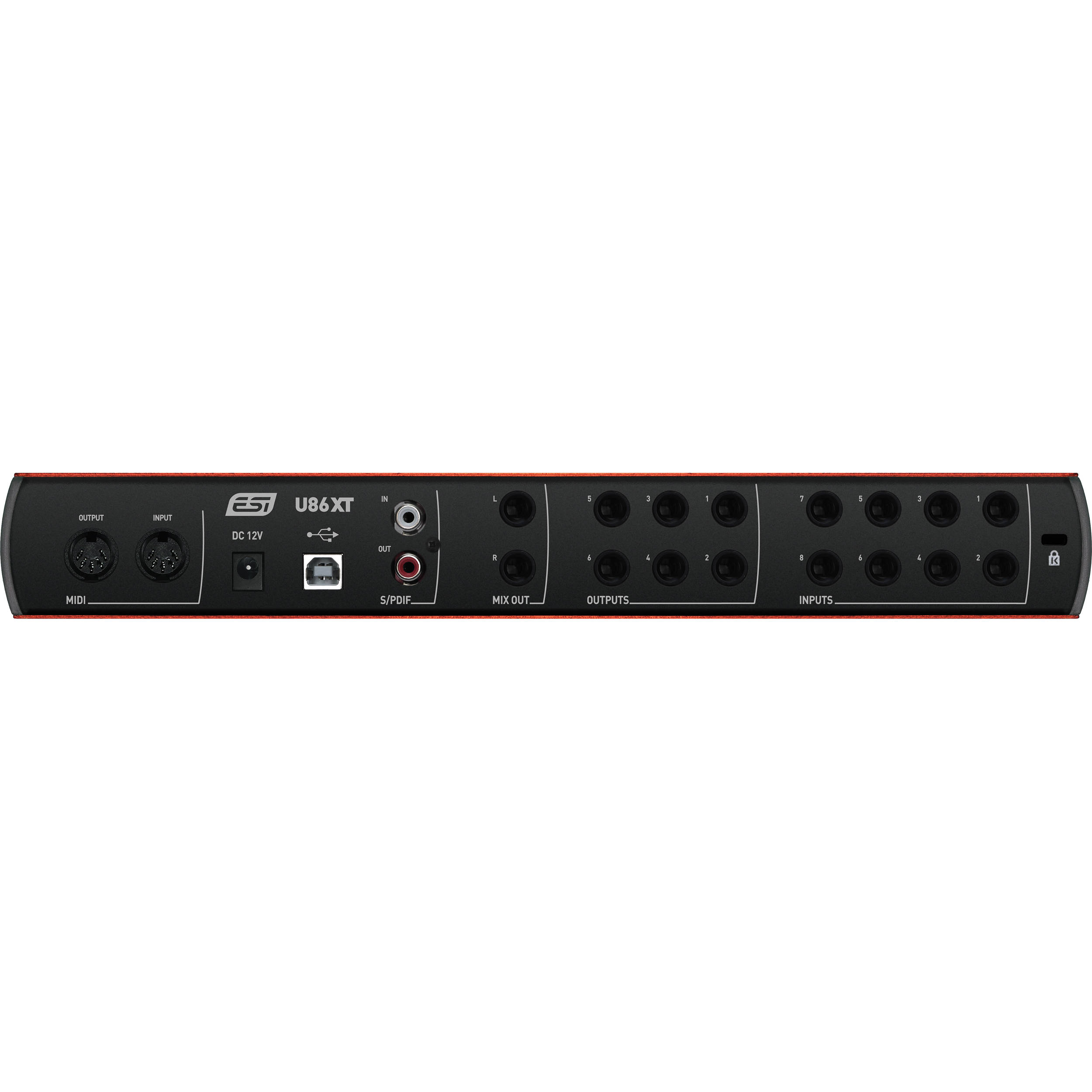 ESI U86 XT Professional 24-bit USB Audio Interface with 8 Inputs / 6 Outputs gallery 3