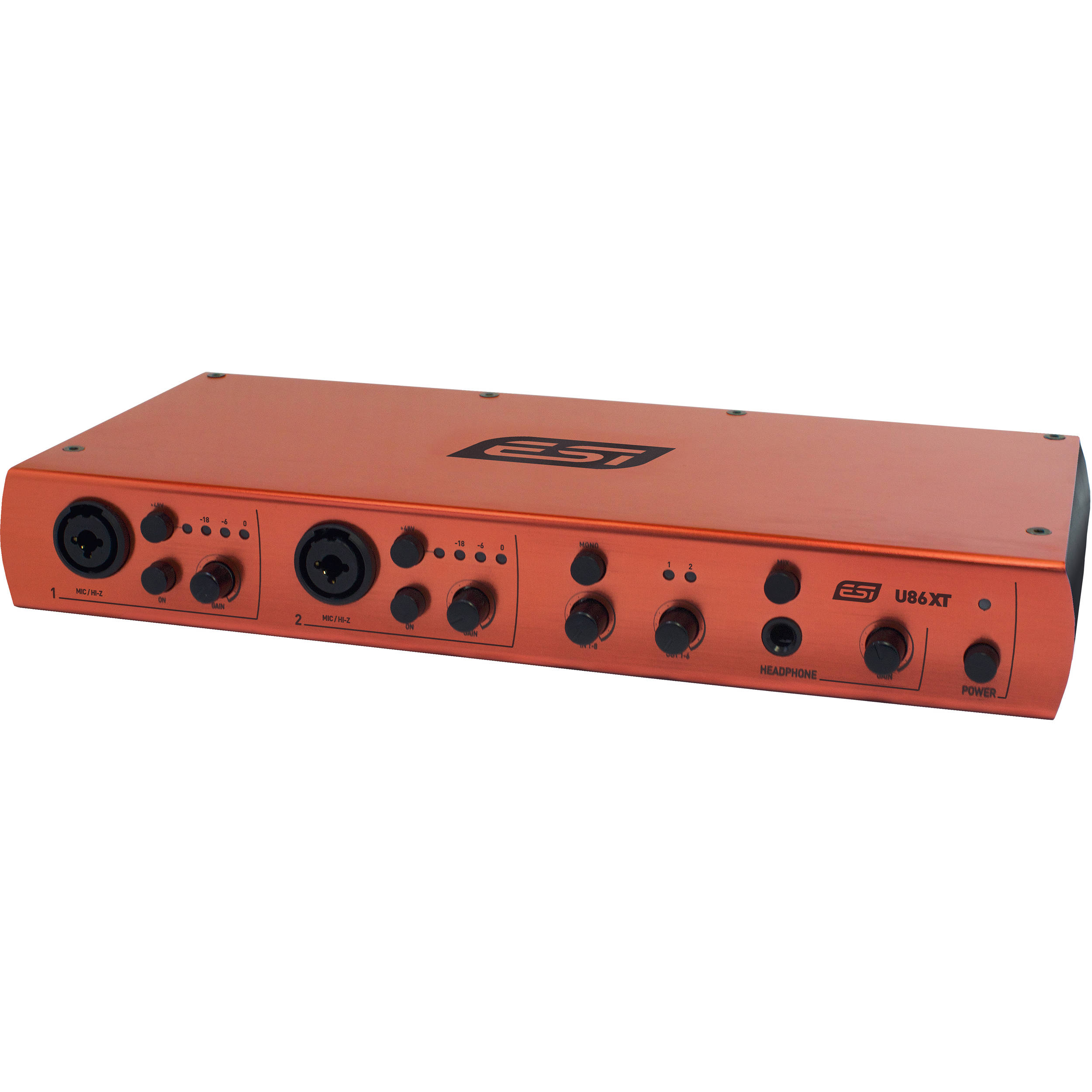 ESI U86 XT Professional 24-bit USB Audio Interface with 8 Inputs / 6 Outputs