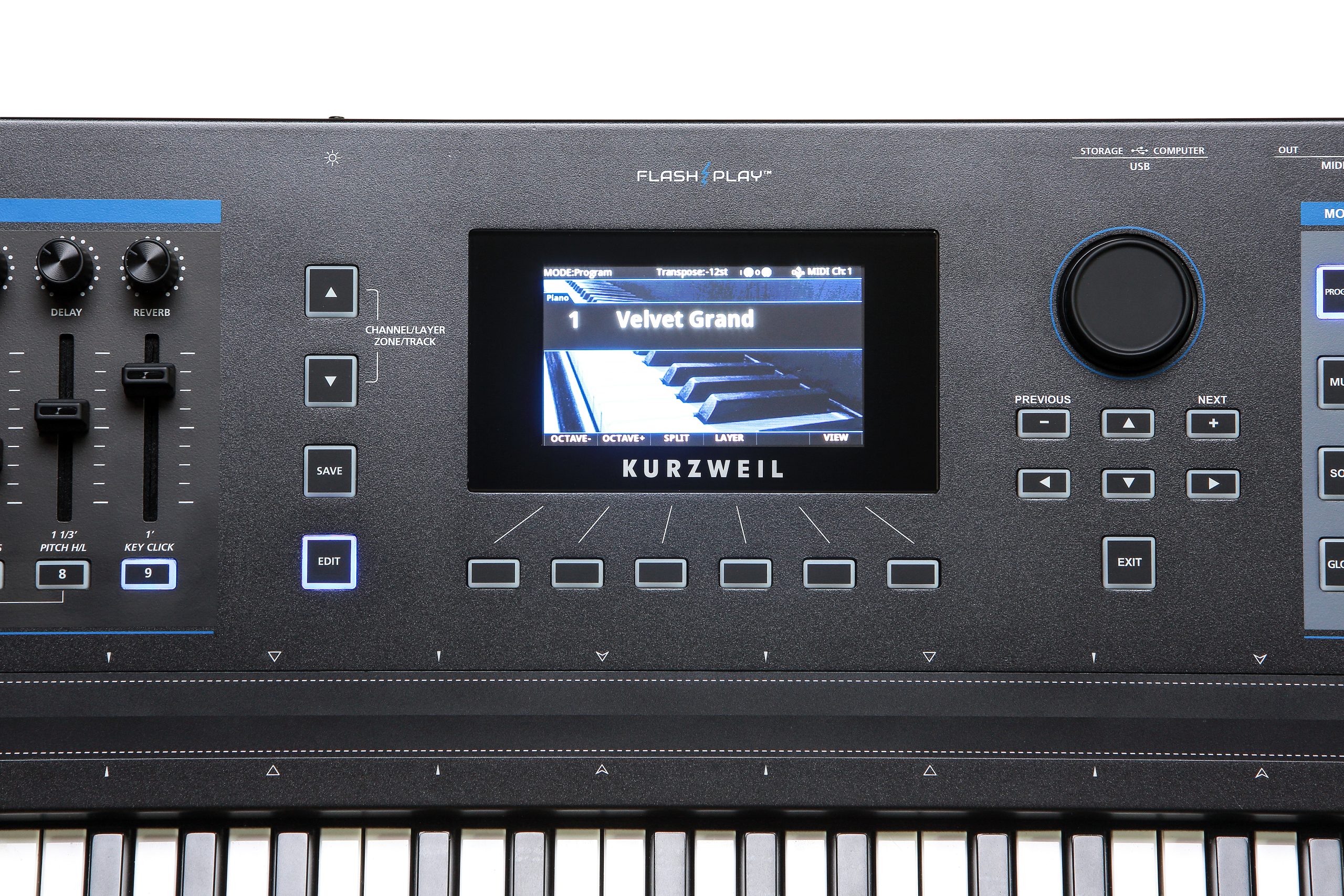 Kurzweil K2700 88-Key Synthesizer Workstation gallery 3